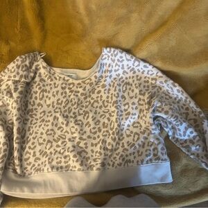 Aerie Tan Leopard Print Top